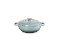 LE CREUSET Olla - Stew Pot 22cm/2,2l SIGNATURE Sea Salt gris claro