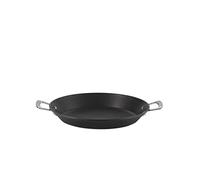 Le Creuset Paellera antiadherente, para todas las fuentes de calor, incluso la inducción, aluminio, Antracita lateado, diámetro 32 cm, 52101320010101