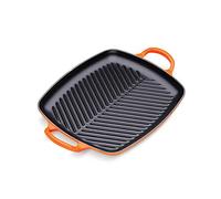 Le Creuset Parrilla rectangular alta de hierro fundido, 30 cm, Volcanico, 20201300900422