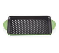 Le Creuset Parrilla rectangular grill de hierro fundido, 32 cm, Bamboo, 20202324080460