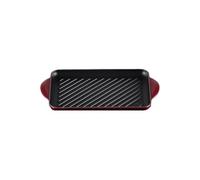 Le Creuset Parrilla Tradition rectangular hierro fundido 32 cm Garnet