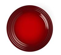 Le Creuset Plato de desayuno (22 cm), color rojo cereza