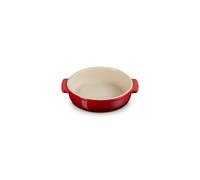 Le Creuset Plato para tapas, Redondo, 500 ml / diámetro 14 cm, Cerámica de gres, Cereza, 72102140600001