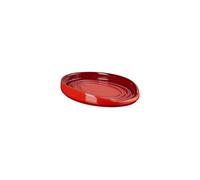 Le Creuset Reposa cucharas oval de cerámica de gres, 15 cm, Cereza, 71507150600099