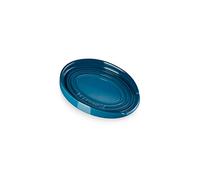 Le Creuset Reposa cucharas oval de cerámica de gres, 15 cm, Deep Teal, 71507156420099