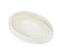 Le Creuset Reposa cucharas oval de cerámica de gres, 15 cm, Meringue, 71507157160099