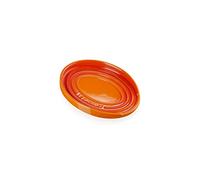 Le Creuset Reposa cucharas oval de cerámica de gres, 15 cm, Volcanico, 71507150900099