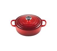 Le Creuset Rustidera de Hierro Fundido, 24 cm, 3.1 L, Cereza, 21179240602430