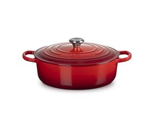 Le Creuset Rustidera de hierro fundido, 30 cm, 6, 2 L, Cereza, 21179300602430