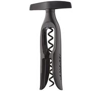 Le Creuset Sacacorchos de Mesa Extrae el tapón de la Botella de Vino, TM110 , Policarbonato, Negro Mate, 59993013407261