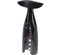 Le Creuset Sacacorchos de mesa, TM200, Extrae el tapón de la botella de vino, Policarbonato, Negro, 59065011007261