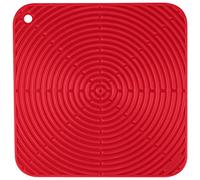 Le Creuset Salvamanteles Cool Tool, Silicona, Resistente al calor, diámetro 29 cm, Cereza, 93005629060000