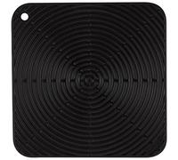 Le Creuset Salvamanteles Cool Tool, Silicona, Resistente al calor, diámetro 29 cm, Negro Onyx, 93005629140000