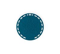 Le Creuset Salvamanteles French de silicona, resistente al calor hasta 250 °C, Ø 20 cm, Deep Teal