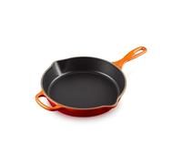 Le Creuset Sartén skillet alta de hierro fundido, 26 cm, 2 litros, Volcanico, 20187260900422