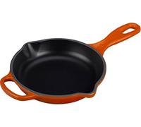 Le Creuset Sartén Redonda, Hierro Fundido, Naranja Volcánico, 16 Centimeters cm