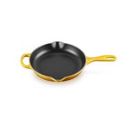 Le Creuset Sartén skillet redonda de hierro fundido, diámetro 23 cm, Nectar, 20182236720422