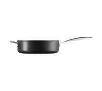 LE CREUSET Sauté de aluminio antiadherente, diámetro 26 cm, para todas las fuentes de calor, incluso la inducción, Antracita/Plateado, 51110260010202