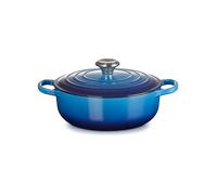 LE CREUSET Sauteuse SIGNATURE 24cm Azure azul