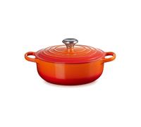 LE CREUSET Sauteuse SIGNATURE 24cm Rojo Horno naranja