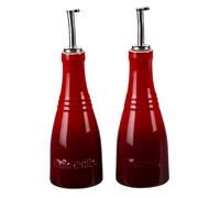 Le Creuset Set Classic aceite y vinagre en gres, 0, 24 L, Cereza, 91001700060000