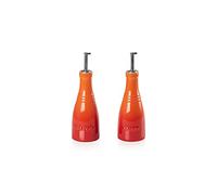 Le Creuset Set Classic aceite y vinagre en gres, 0, 24 L, Volcanico, 91001700090000