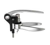 Le Creuset Set con sacacorchos profesional y cortacápsulas a juego, LM250, Extracción del tapón en botella de vino, Aluminio cepillado, Poliamida, 59058013009410