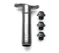 Le Creuset Set de Bomba de vacío y Tapones a Juego Conserva el Vino, WA137, Zamac, Cromo, 59014013001625