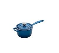 Le Creuset Signature 21181162002430 Marsella - Cacerola redonda (hierro fundido, diámetro de 16 cm, 1,5 L, apta para todo tipo de fuegos, inducción, 2,372 kg)