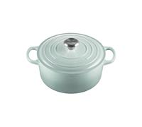 Cacerola Redondo 24 cm Le Creuset Signature Hierro fundido 21177247174430 Sea Salt