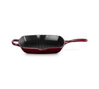 LE CREUSET - Skillet Signature Quadrada Grill Garnet 26 20183269490422
