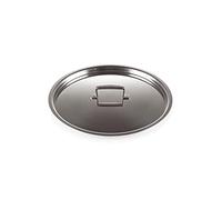 Le Creuset Tapa de Acero Inoxidable, Una capa, diámetro 30 cm, 439 g, Diseño apto para la sartén de servir, 96100830000098