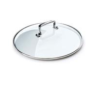 Le Creuset Tapa de cristal para wok de aluminio antiadherente, diámetro 32 cm, 96200832000000