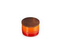 LE CREUSET Tarro de almacenamiento Stoneware Signature, 200 ml, Flame