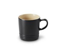 Le Creuset Taza de cerámica de gres, 0, 35 L, Negro Mate, 70302350000002