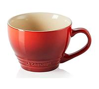 Le Creuset Taza desayuno de cerámica de gres, 400 ml, Cerise, 70304400600002