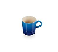 Le Creuset Taza Espresso de cerámica de gres, 0, 1 L, Azure, 70305102200099
