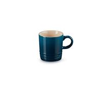 Le Creuset Taza Espresso de cerámica de gres, 0, 1 L, Deep Teal, 70305106420099