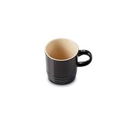 Le Creuset Taza Espresso de cerámica de gres, 0, 1 L, Negro Onyx, 70305101400099