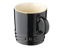 Le Creuset Taza mediana de cerámica de gres, 0, 2 L, Negro Oynx, 70303201400099