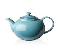 Le Creuset Tetera Classic de cerámica de gres, 1, 3 litros, para 3-4 tazas, Caribe, 70702131700000