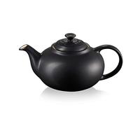 Le Creuset Tetera Classic de cerámica de gres, 1, 3 litros, para 3-4 tazas, Negro Mate, 70702130000000