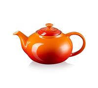 Le Creuset Tetera Classic de cerámica de gres, 1, 3 litros, para 3-4 tazas, Volcanico, 70702130900000