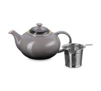 Le Creuset Tetera de gres con colador de acero inoxidable, Flint