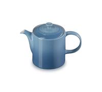Le Creuset Tetera Grand de cerámica de gres, 1, 3 litros, para 4 tazas, Chambray, 70703134340000