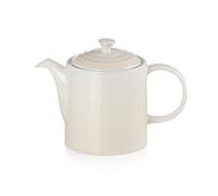 Le Creuset Tetera Grand de cerámica de gres, 1, 3 litros, para 4 tazas, Meringue, 70703137160000