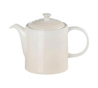 Le Creuset Tetera Grand de cerámica de gres, 1, 3 litros, para 4 tazas, Meringue, 80703137160003