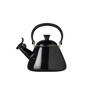 Le Creuset Tetera Kone, Acero esmaltado, 1, 6 L, Negro Onyx, 40101021400000