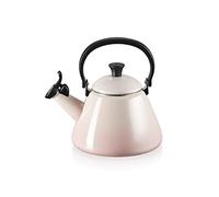Le Creuset Tetera Kone, Acero esmaltado, 1, 6 L, Shell Pink, 40101027770000