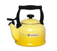Le Creuset Tetera Traditional, Acero esmaltado, 2, 1 L, Soleil, 92000800516000